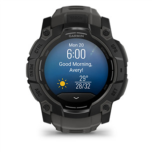 Garmin Instinct 3 AMOLED, 50 mm, black - Sports watch