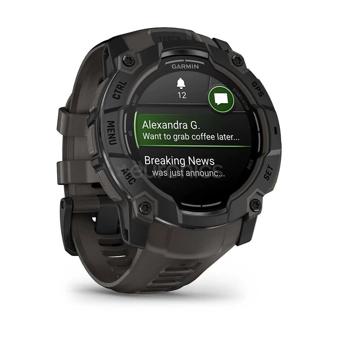 Garmin Instinct 3 AMOLED, 50 mm, black - Sports watch