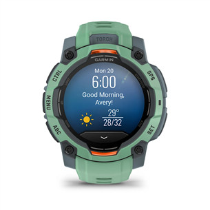 Garmin Instinct 3 AMOLED, 45 mm, green - Sports watch 010-02936-01