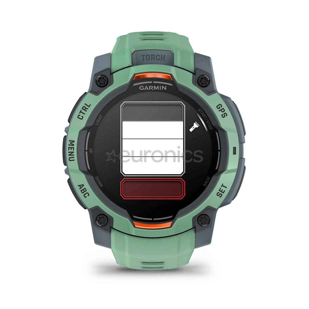 Garmin Instinct 3 AMOLED, 45 mm, green - Sports watch