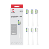 Oclean Professional Clean, 6 pcs, white - Toothbrush heads