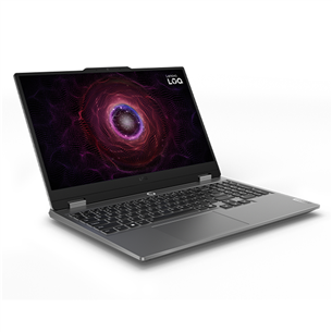 Lenovo LOQ 15IARP9, 15,6'', 144 Hz, Ryzen 7, 24 GB, 1 TB, RTX 4070, pelēka - Portatīvais dators