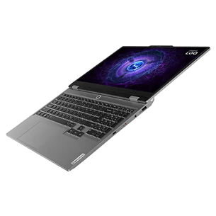 Lenovo LOQ 15IAX9, 15,6'', 144 Hz, i5, 24 GB, 512 GB, RTX 4060, pelēka - Portatīvais dators