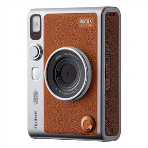 Fuji instax mini Evo, brūna - Momentfoto kamera