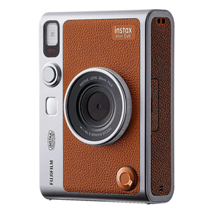 Fuji instax mini Evo, brūna - Momentfoto kamera