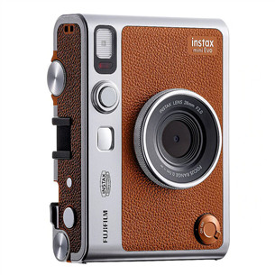 Fuji instax mini Evo, brūna - Momentfoto kamera
