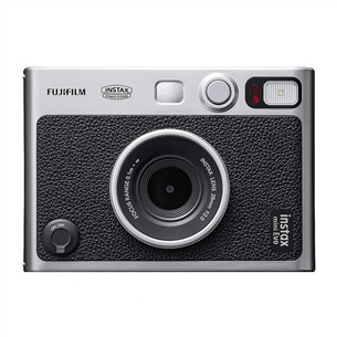 Fuji instax mini Evo, melna - Momentfoto kamera 4547410520064