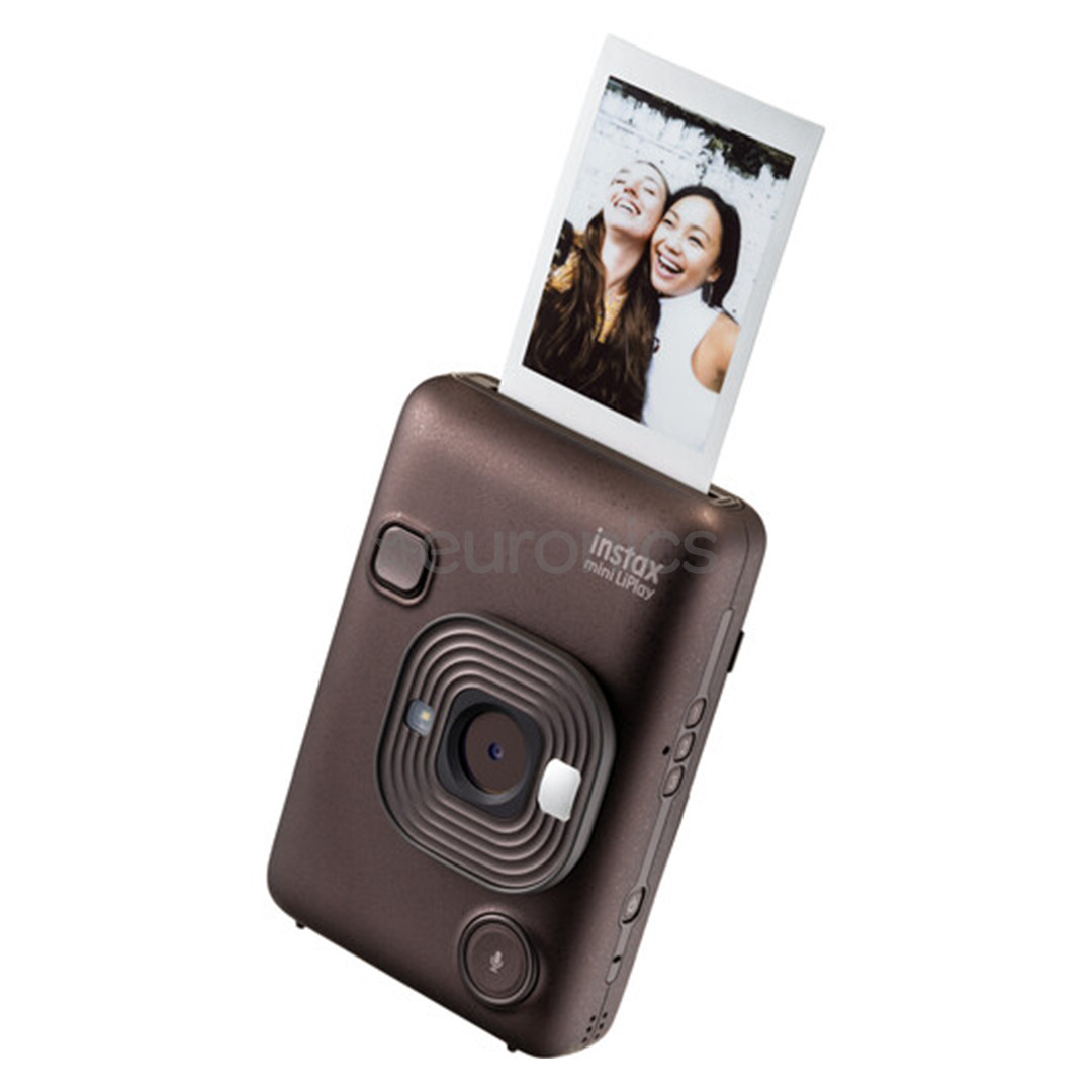 Fuji Instax Mini LiPlay, bronza - Momentfoto kamera