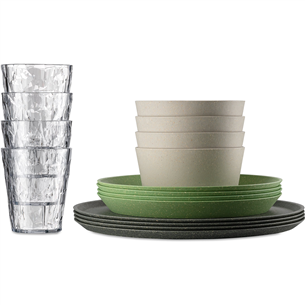 Koziol Connect Organic Nature, 16 pcs - Tableware set for 4 people PR000126810