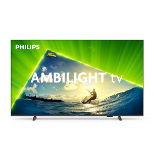 Philips PUS8209, 43'', 4K UHD, QLED, melna - Televizors