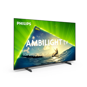 Philips PUS8209, 43'', 4K UHD, QLED, melna - Televizors