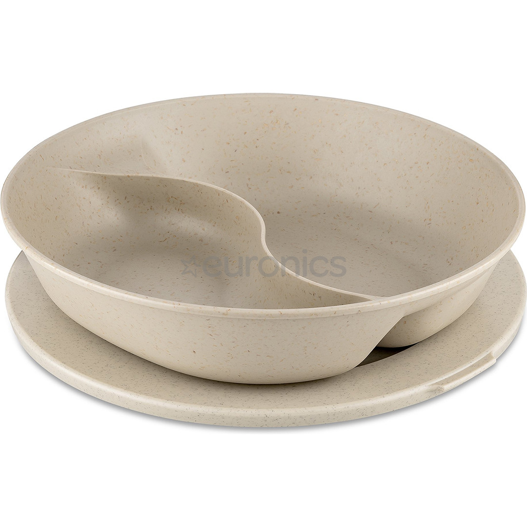 Koziol Connect Separee, 1,5 л, бежевый - Тарелка с крышкой