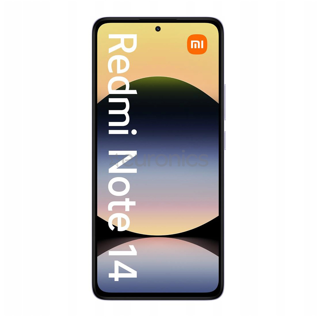 Xiaomi Redmi Note 14, 6 ГБ, 128 ГБ, сиреневый - Смартфон