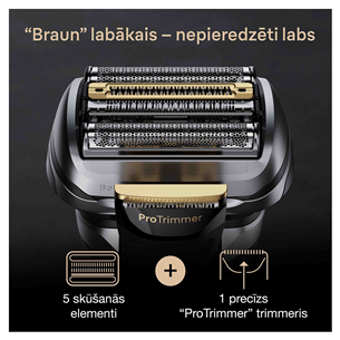 Braun Series 9 Pro, черный - Бритва