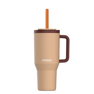 Kambukka Rio Tumbler, 950 ml, Almond Dream, brūna - Termokrūze