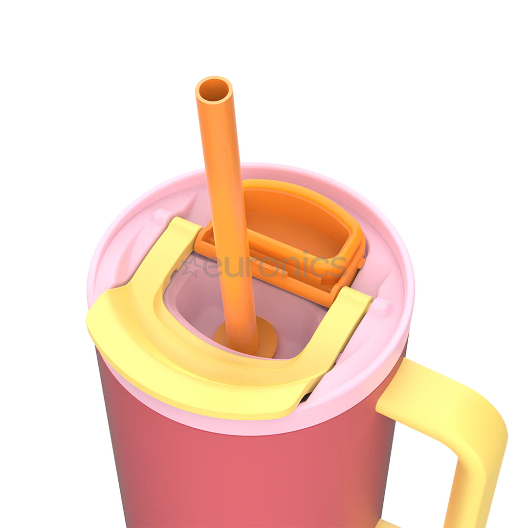 Kambukka Rio Tumbler, 950 мл, Pink Papaya, красный/желтый - Термокружка