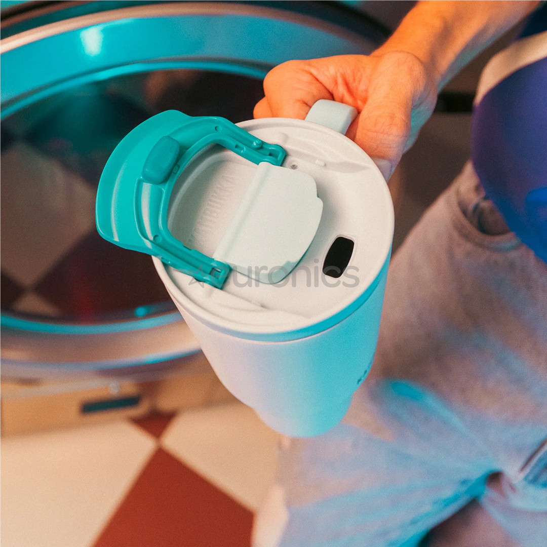 Kambukka Rio Tumbler, 950 ml, Frosty Coconut, balta/zila - Termokrūze