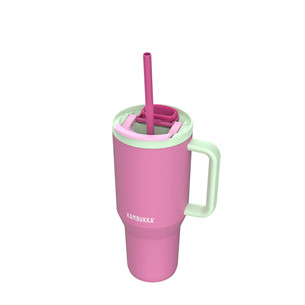 Kambukka Rio Tumbler, 950 ml, Bubblegum Mint, rozā - Termokrūze