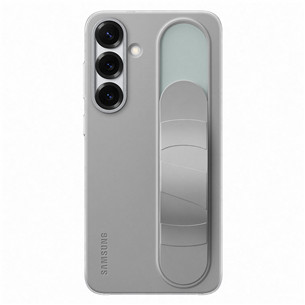 Samsung Standing Grip Case, Galaxy S25+, pelēka - Apvalks viedtālrunim