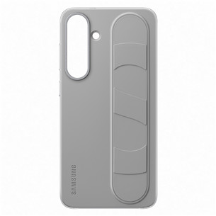 Samsung Standing Grip Case, Galaxy S25+, pelēka - Apvalks viedtālrunim