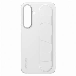 Samsung Standing Grip Case, Galaxy S25+, белый - Чехол