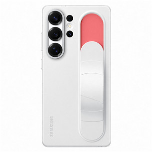 Samsung Standing Grip Case, Galaxy S25 Ultra, balta - Apvalks viedtālrunim