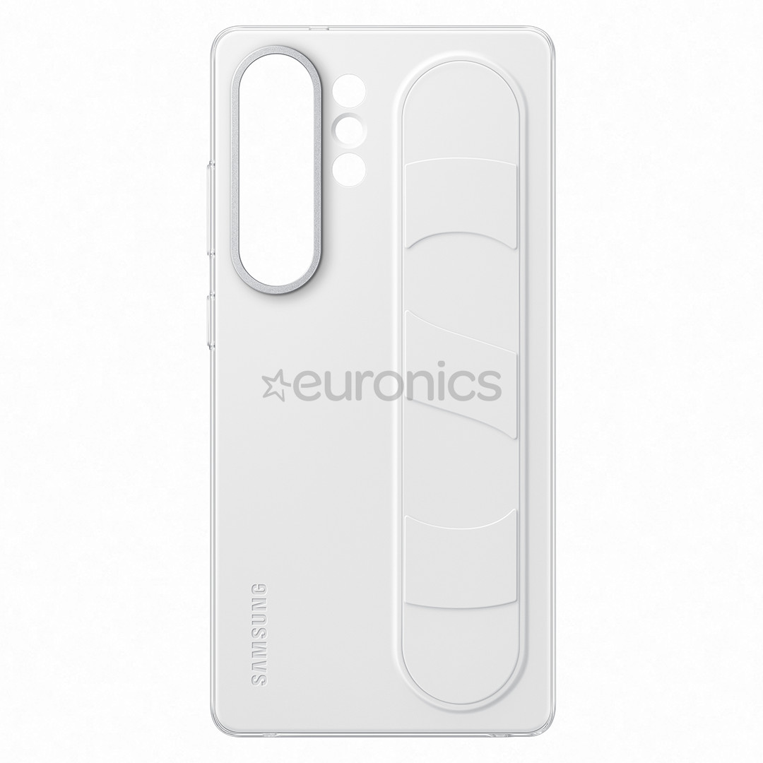 Samsung Standing Grip Case, Galaxy S25 Ultra, balta - Apvalks viedtālrunim