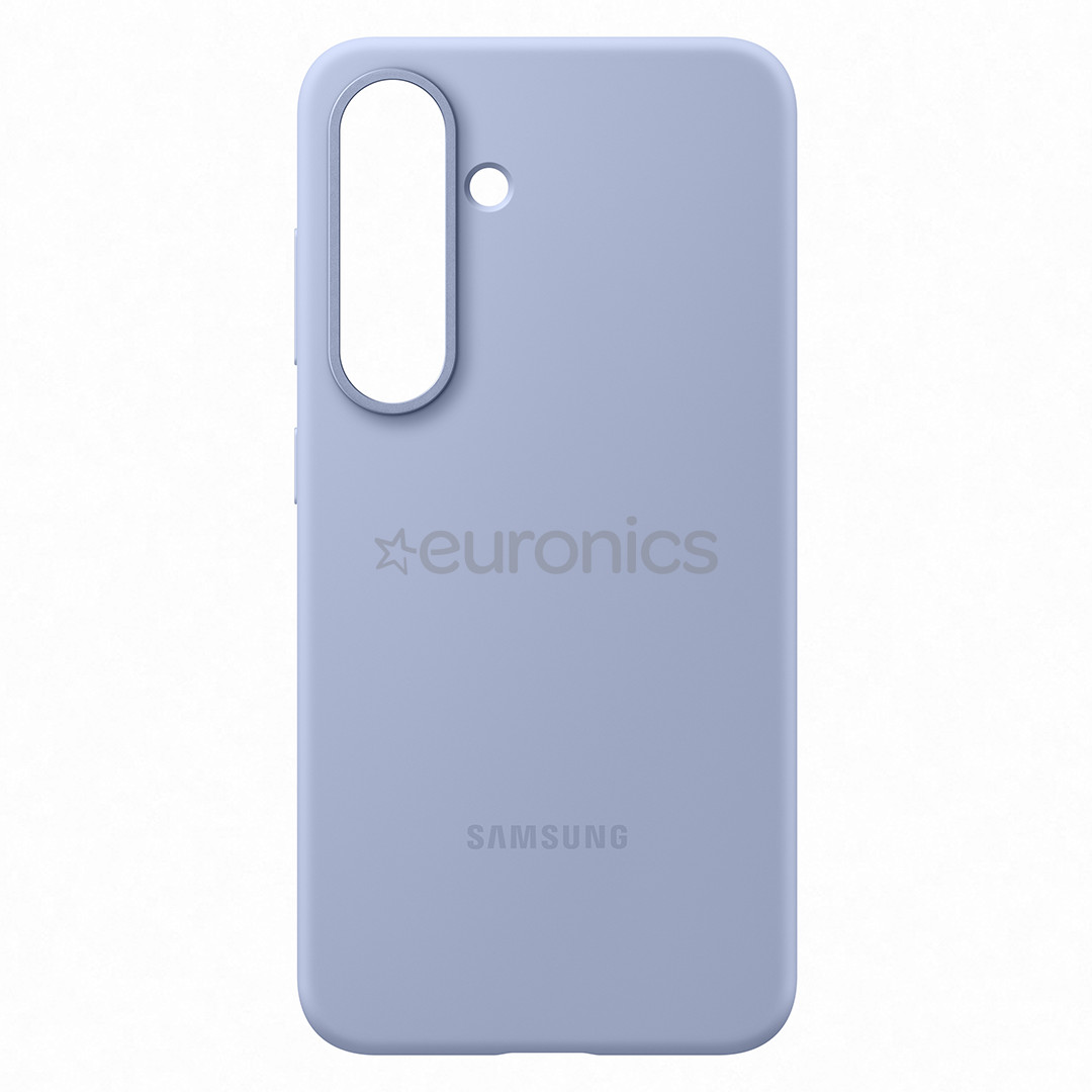 Samsung Silicone Case, Galaxy S25, голубой - Чехол