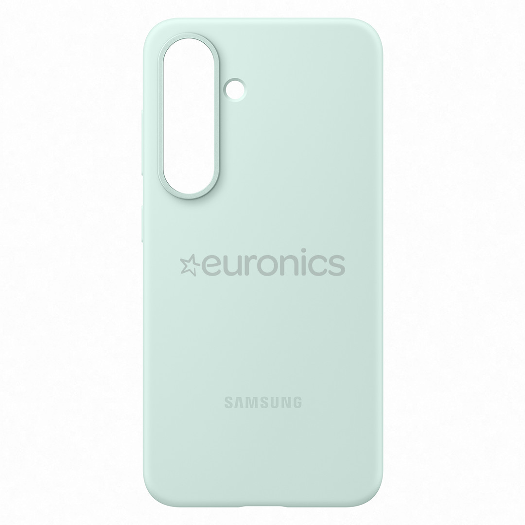 Samsung Silicone Case, Galaxy S25, zaļa - Apvalks viedtālrunim