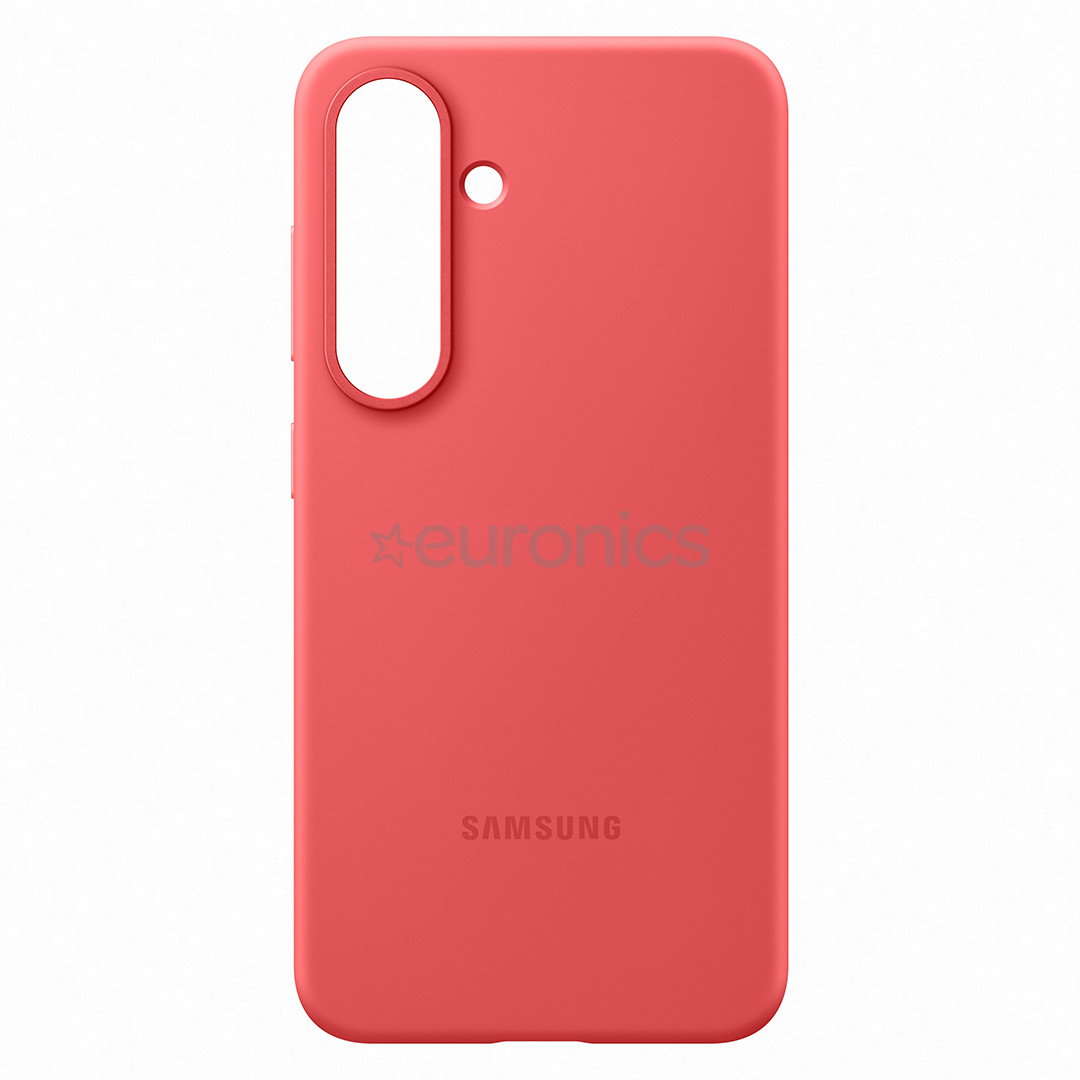 Samsung Silicone Case, Galaxy S25, красный - Чехол