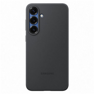 Samsung Silicone Case, Galaxy S25+, melna - Apvalks viedtālrunim EF-PS936CBEGWW
