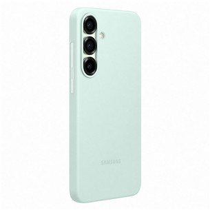 Samsung Silicone Case, Galaxy S25+, zaļa - Apvalks viedtālrunim