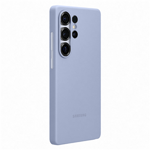 Samsung Silicone Case, Galaxy S25 Ultra, gaiši zila - Apvalks viedtālrunim