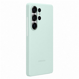 Samsung Silicone Case, Galaxy S24, dzeltena - Apvalks viedtālrunim