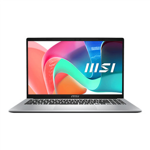 MSI Modern 15 F13M, 15,6'', i5, 16 GB, 512 GB, sudraba - Portatīvais dators