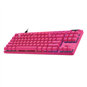 Logitech Pro X TKL Rapid, SWE, rozā - Klaviatūra