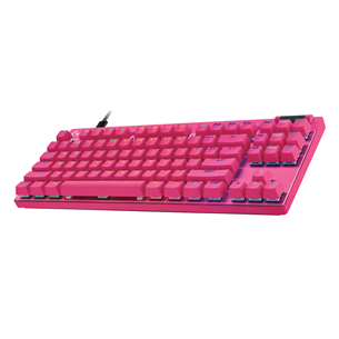 Logitech Pro X TKL Rapid, SWE, pink - Keyboard