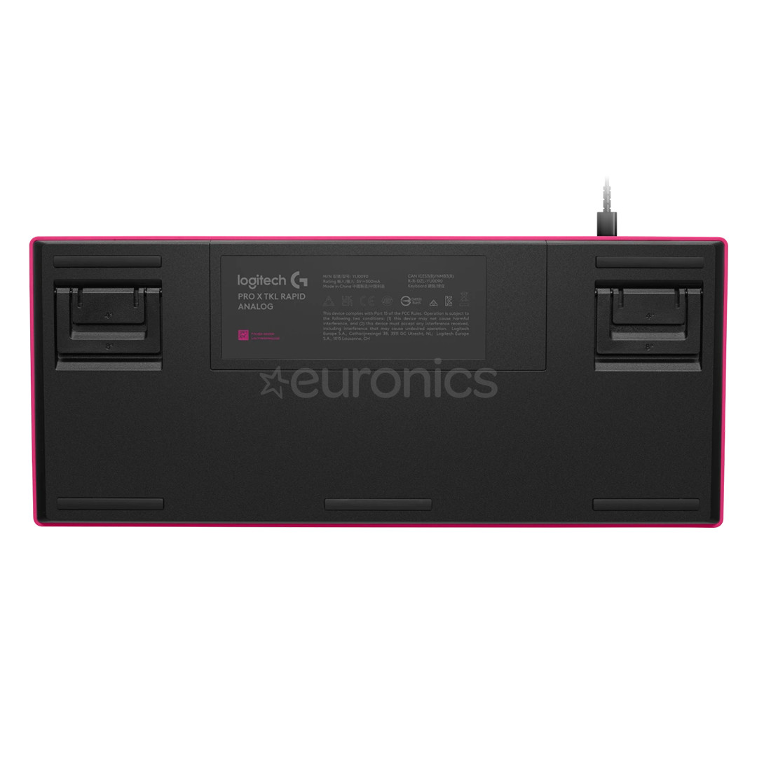 Logitech Pro X TKL Rapid, SWE, rozā - Klaviatūra