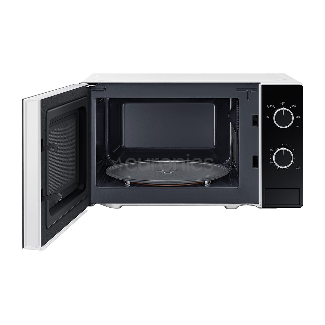 Samsung, 20 L, melna/balta - Mikroviļņu krāsns