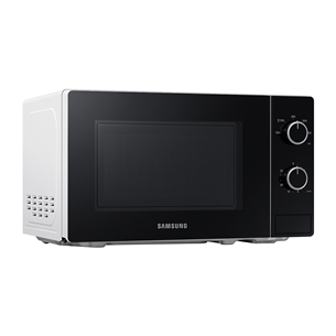 Samsung, 20 L, melna/balta - Mikroviļņu krāsns