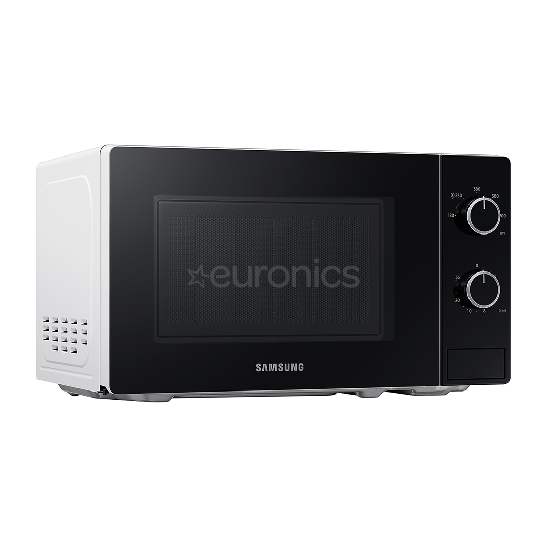 Samsung, 20 L, melna/balta - Mikroviļņu krāsns