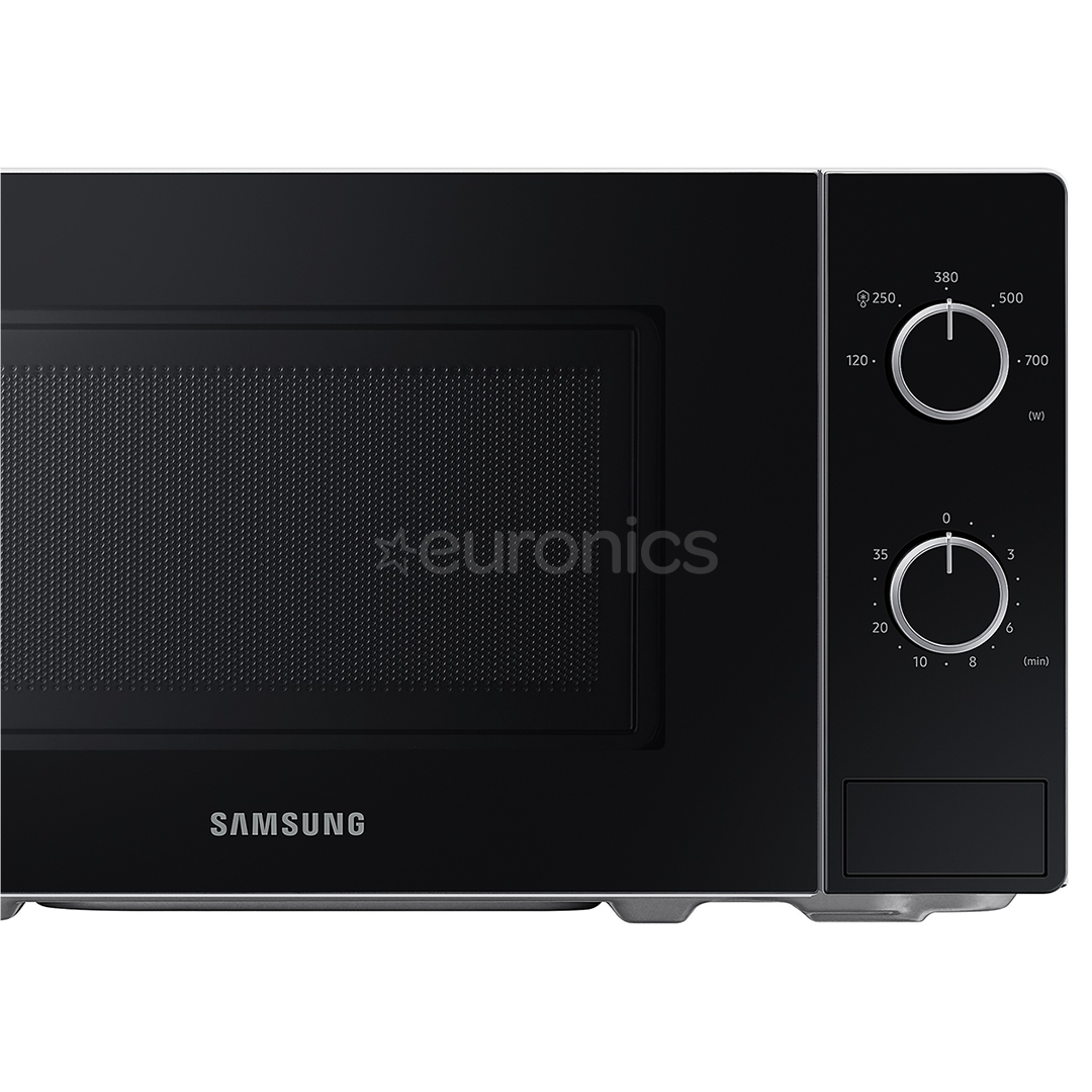 Samsung, 20 L, melna/balta - Mikroviļņu krāsns