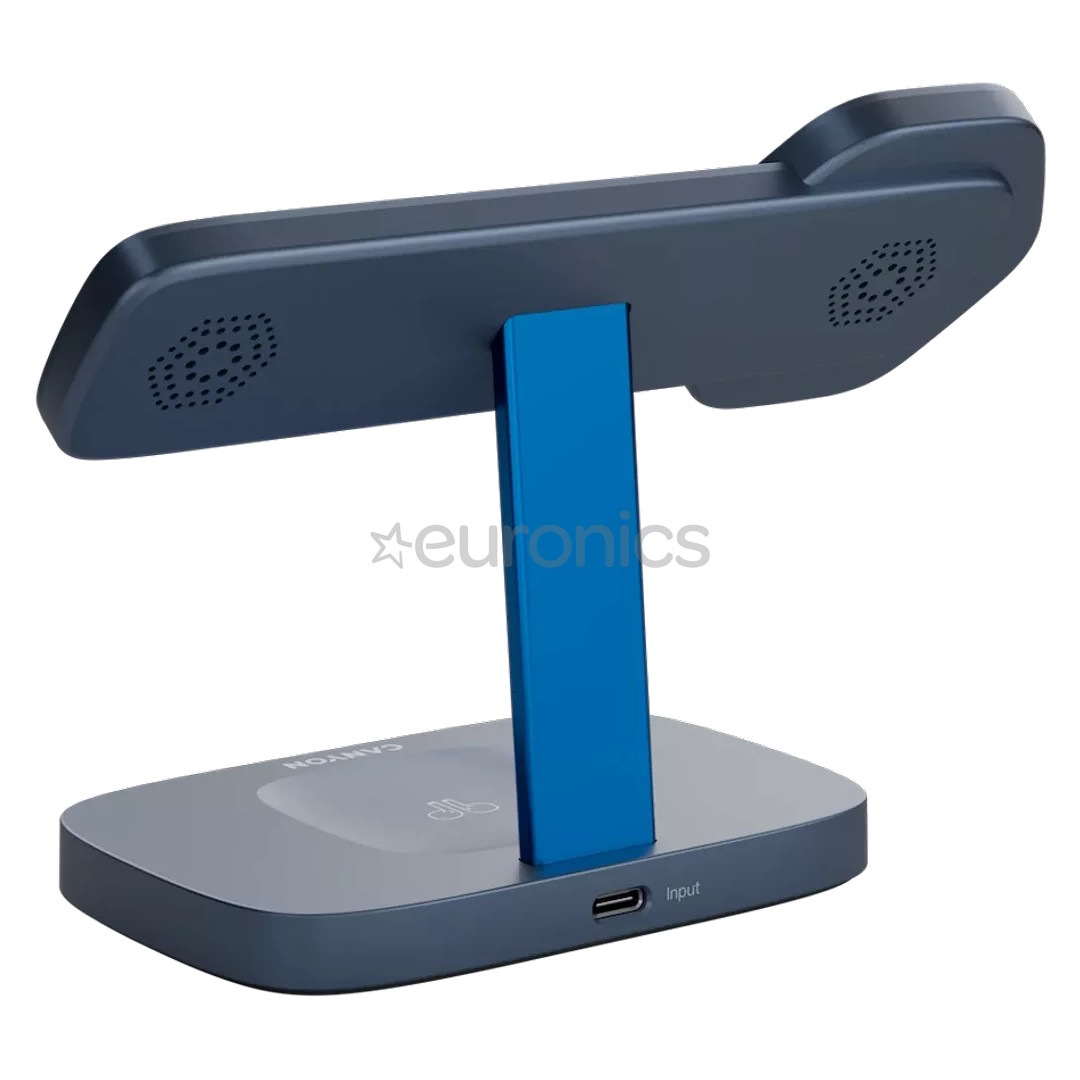 Canyon WCS-310, dark grey/blue - Wireless Charging Dock