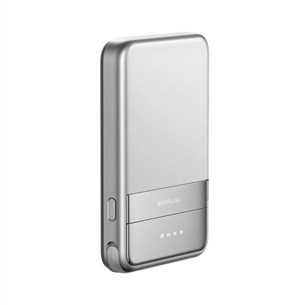 EcoFlow Rapid Magnetic Power Bank, 5000 mAh, sudraba - Portatīvais barošanas avots