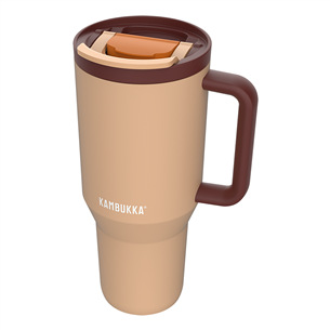Kambukka Rio Tumbler, 950 ml, Almond Dream, brūna - Termokrūze