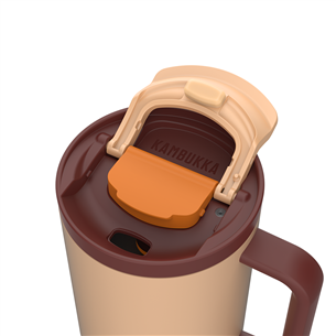 Kambukka Rio Tumbler, 950 ml, Almond Dream, brūna - Termokrūze
