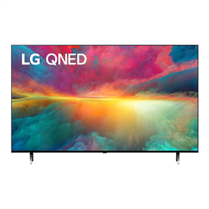 LG QNED77, 50'', 4K UHD, QNED, melna - Televizors