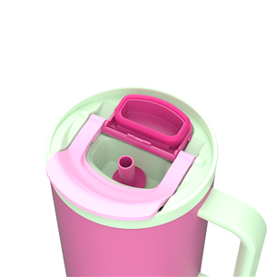 Kambukka Rio Tumbler, 950 ml, Bubblegum Mint, rozā - Termokrūze