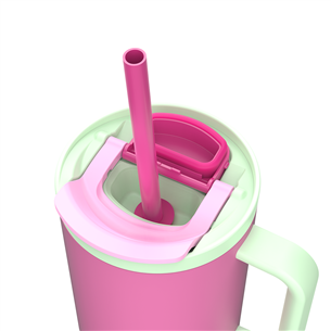 Kambukka Rio Tumbler, 950 ml, Bubblegum Mint, rozā - Termokrūze