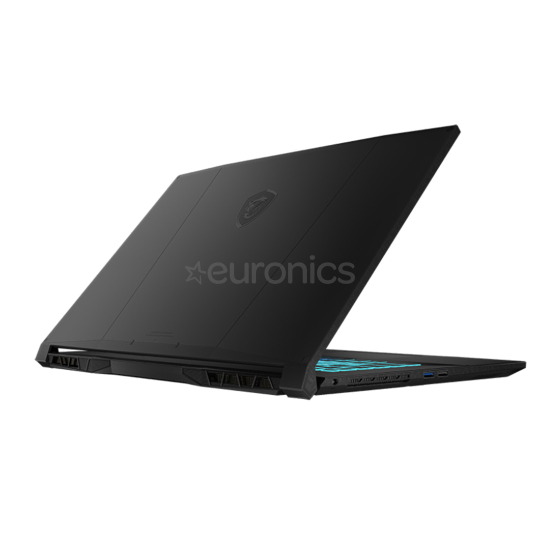 MSI Katana A17 AI B8VF, 17,3'', 144 Hz, Ryzen 7, 16 GB, 1 TB, RTX 4060, melna - Portatīvais dators